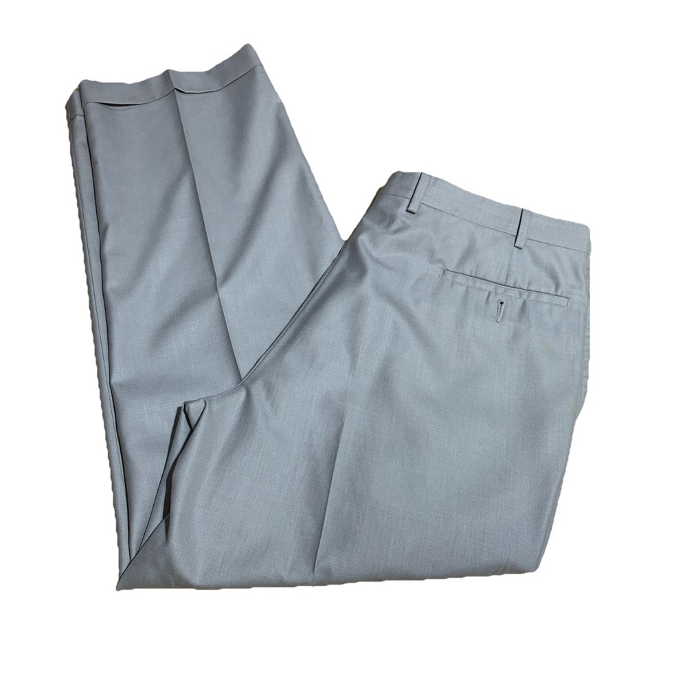 Mens Dress Pants Ralph Lauren Pleated Formal Trousers Cuffed Leg W38x30L